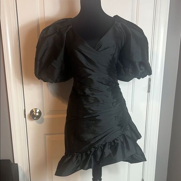 BNWT - MISA LOS ANGELES SYBIL DRESS BLACK - MEDIUM - Picture 2 of 9